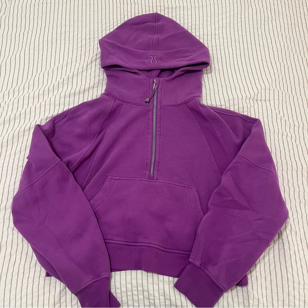 Lululemon athletics Scuba Half Zip - Purple